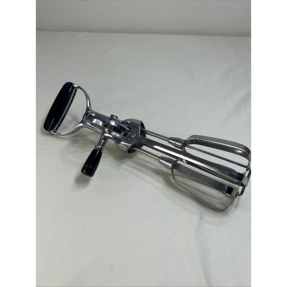 OEKCOO Other - Vintage OEKCOO Stainless Manual Hand Mixer Egg Beater USA Kitchen Baking Black